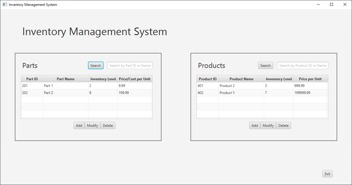 java inventory management system github